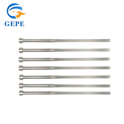 GEPE GCr15 직선 평평 손가락 고 정밀 평평 핀 비 표준