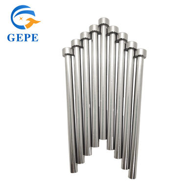 SKH-51 Mold Straight Ejector Pin Wear Resistant High Hardness HASCO 표준