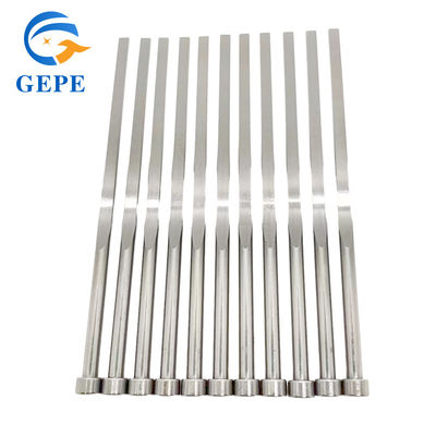 GEPE GCr15 직선 평평 손가락 고 정밀 평평 핀 비 표준